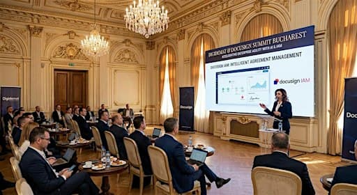 Digidemat & DocuSign Summit Bucharest: цифровые соглашения и AI