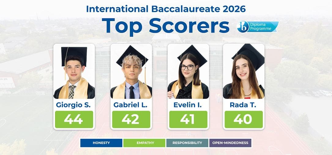 ISB отмечает выдающиеся результаты IB Diploma 2026 в Бухаресте