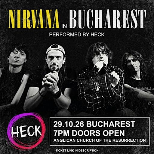 Nirvana in a Church: рок-вечер на Хэллоуин в Бухаресте