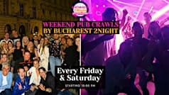 Weekend Pub Crawls в Бухаресте: вечеринка по барам 17-18 июля